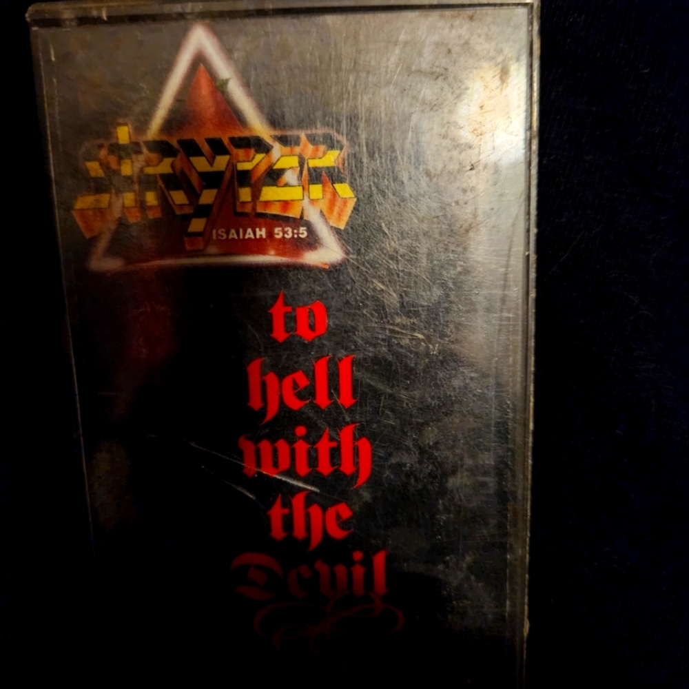 Stryper To Hell With the Devil Cassette Tape 1986
